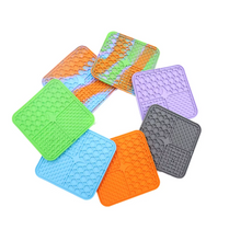 Load image into Gallery viewer, Pet Lick Silicone Mat for Dogs Pet Slow Food Plate Dog Bathing Distraction Silicone Dog Sucker Food Training Dog Feeder Supplies
